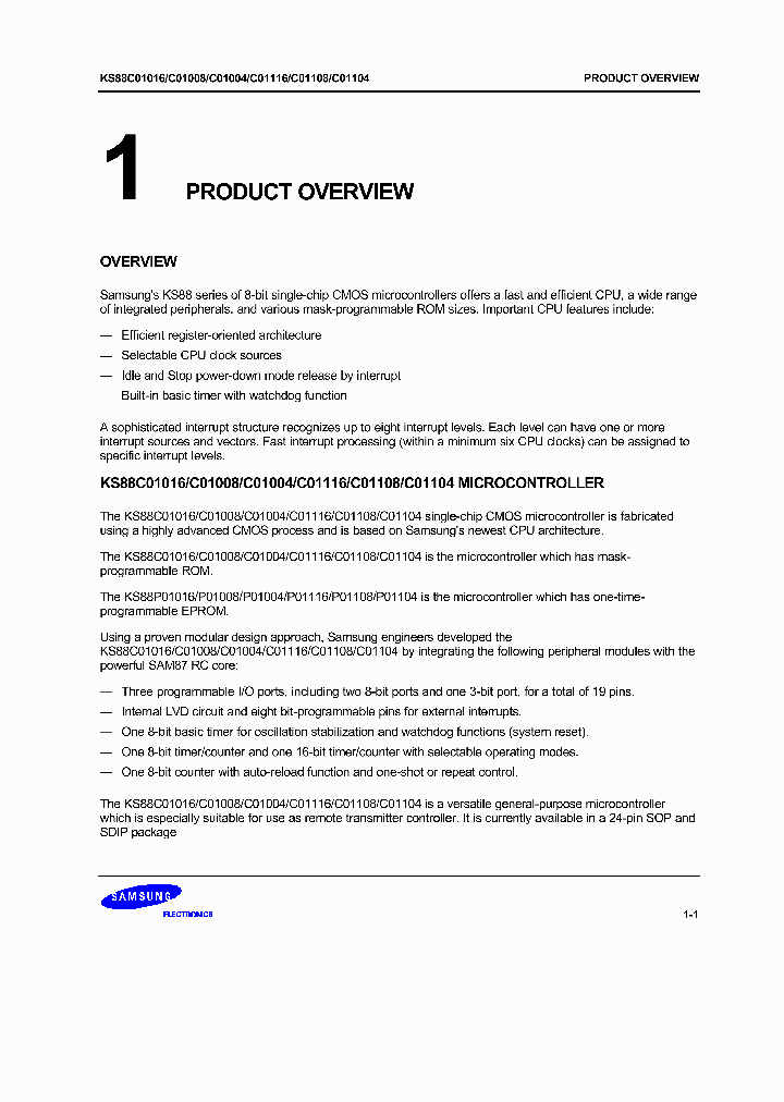 KS88C01004_439455.PDF Datasheet