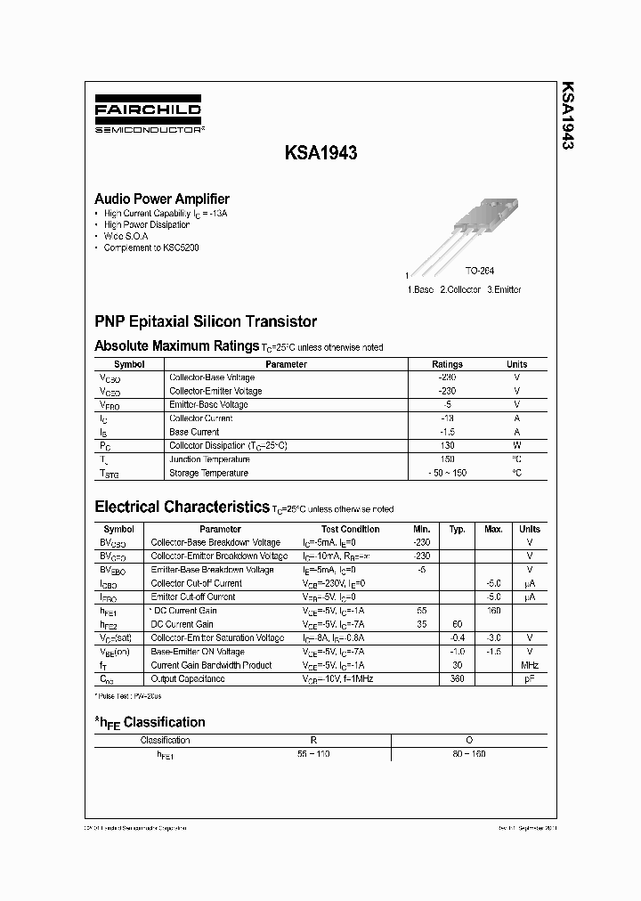 KSA1943_451273.PDF Datasheet