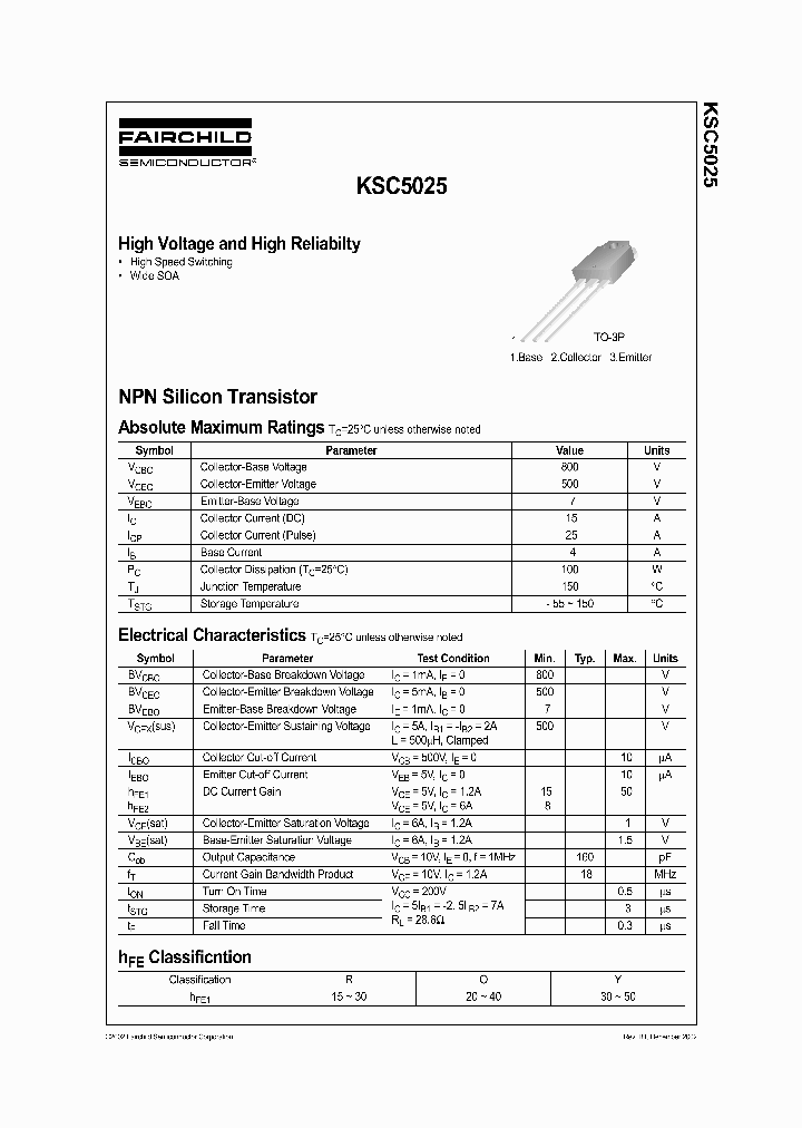 KSC5025_452521.PDF Datasheet