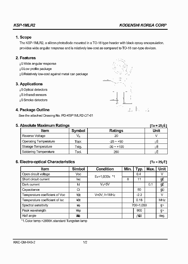 KSP-1MLR2_477424.PDF Datasheet