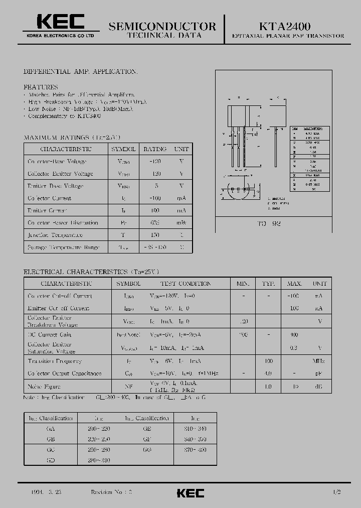 KTA2400_455017.PDF Datasheet