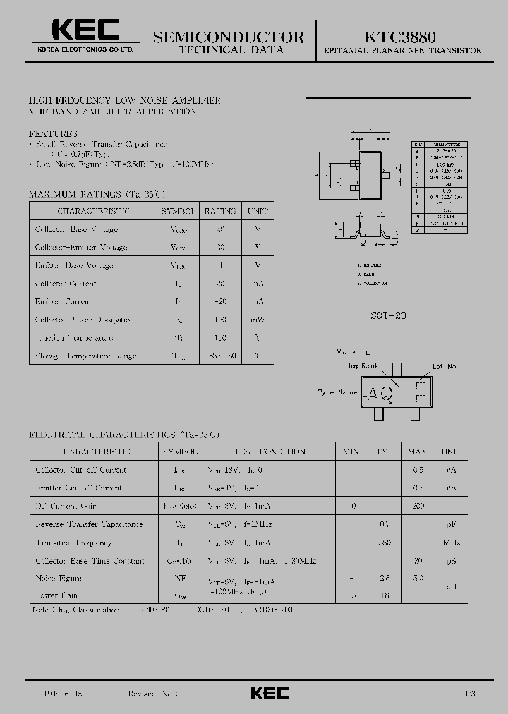 KTC3880_445772.PDF Datasheet