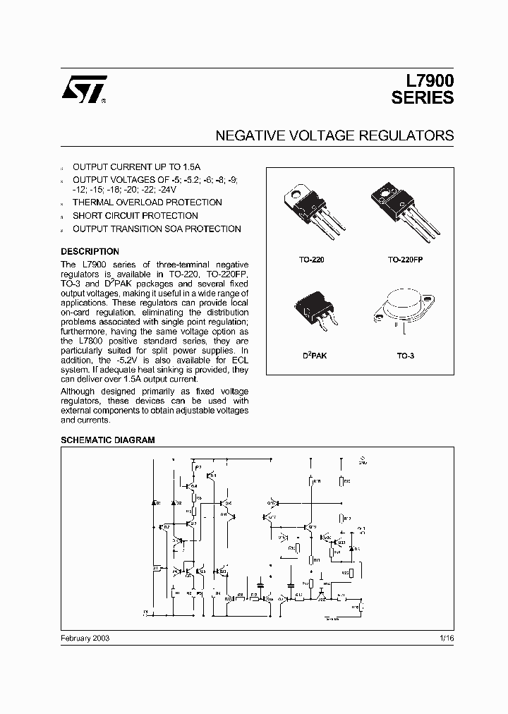 L7920CV_276509.PDF Datasheet