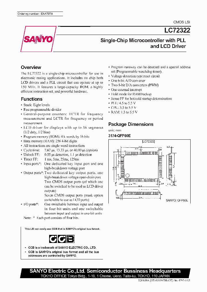 LC72322_439614.PDF Datasheet