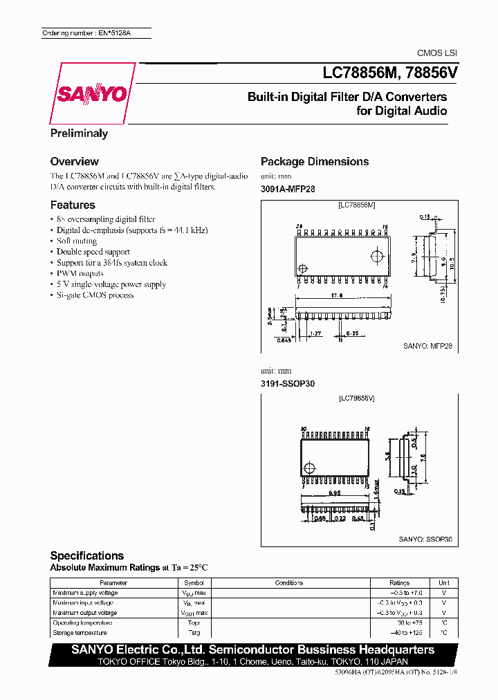 LC78856_445930.PDF Datasheet