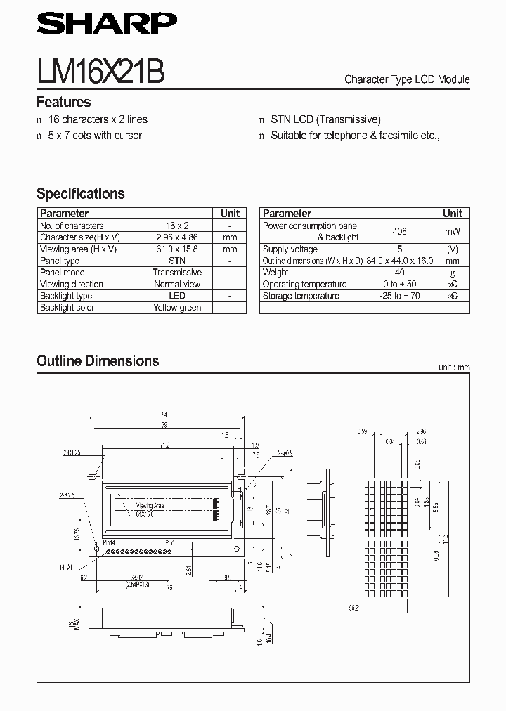 LM16X21B_462969.PDF Datasheet