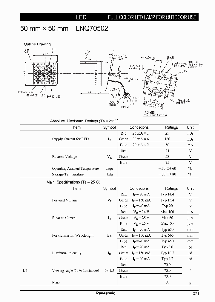 LNQ70502_484267.PDF Datasheet