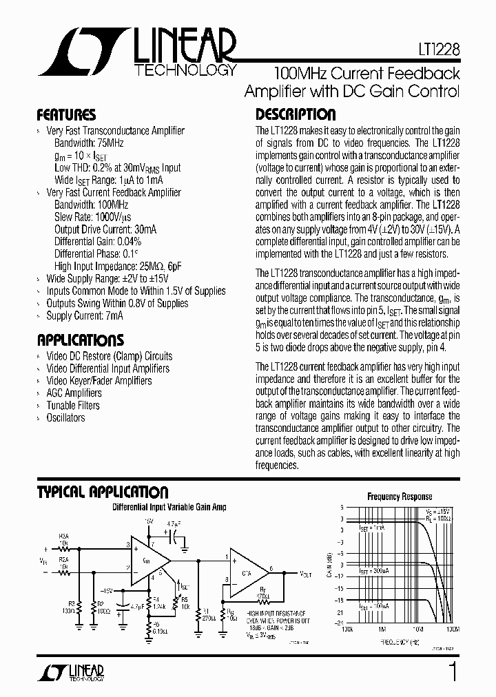 LT1228_147695.PDF Datasheet