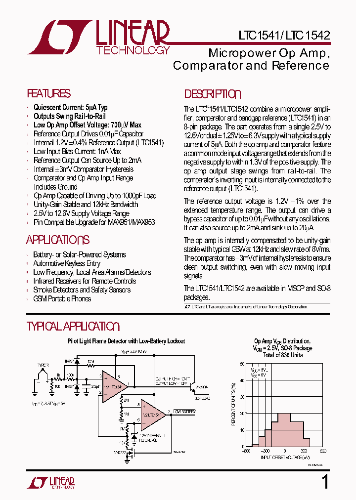 LTC1542_486349.PDF Datasheet