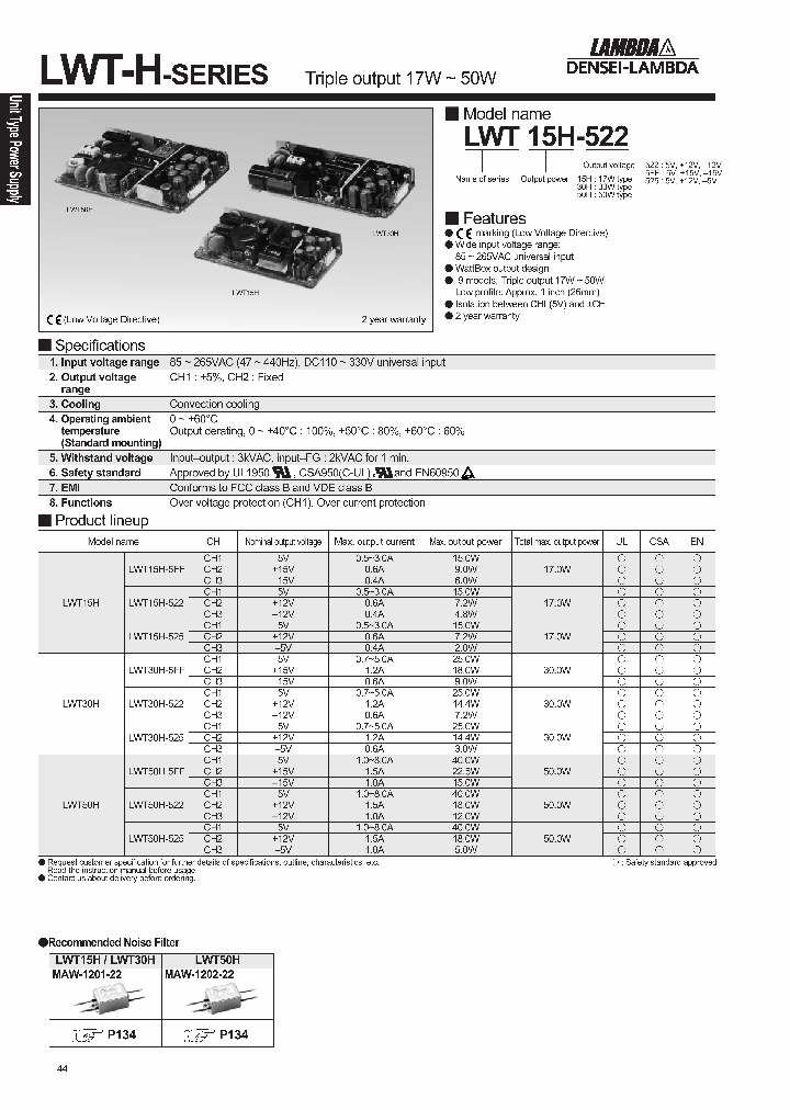 LWT30H-522_463857.PDF Datasheet