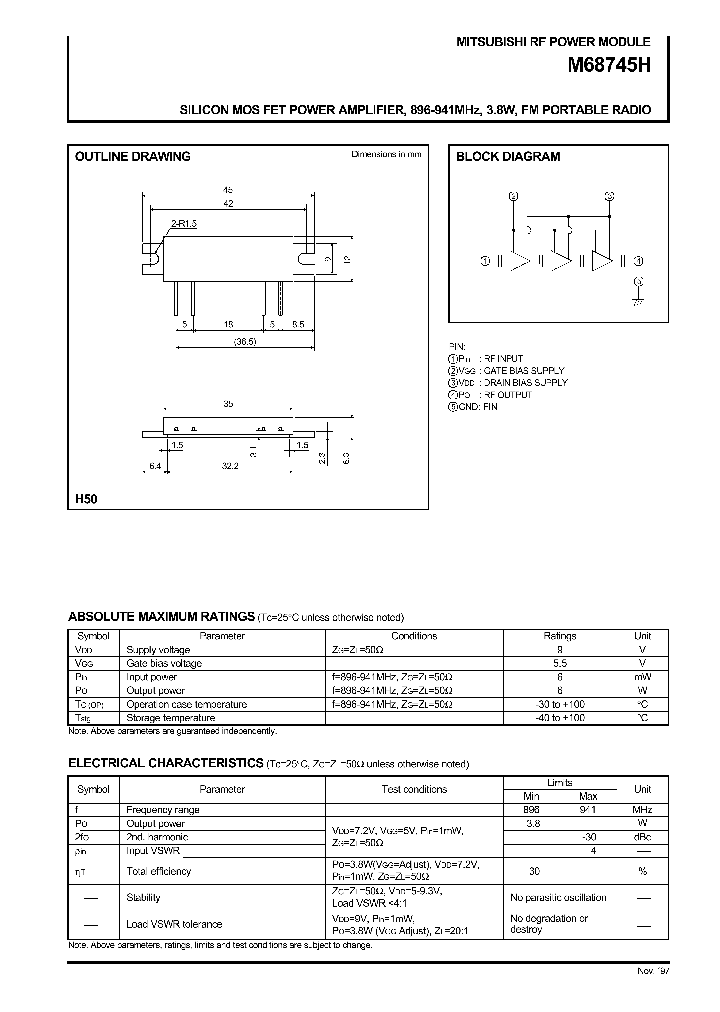 M68745H_448922.PDF Datasheet