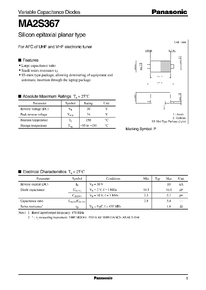 MA2S367_448275.PDF Datasheet