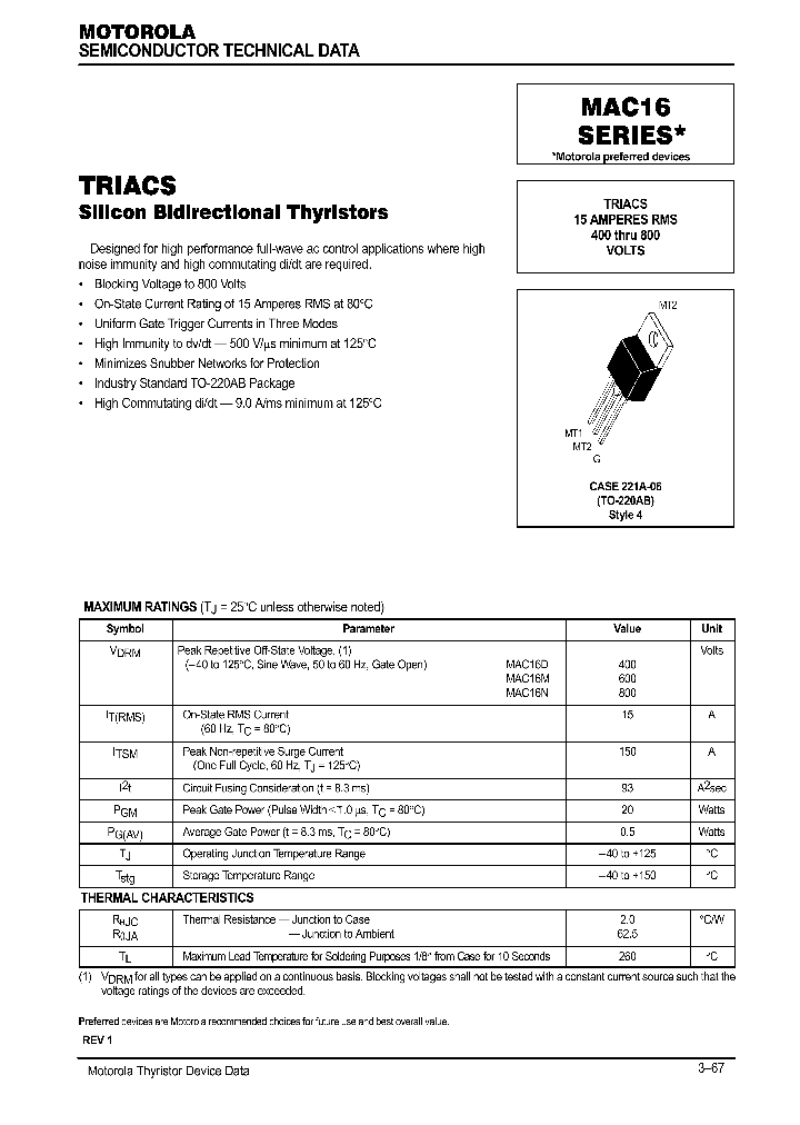 MAC16_440826.PDF Datasheet