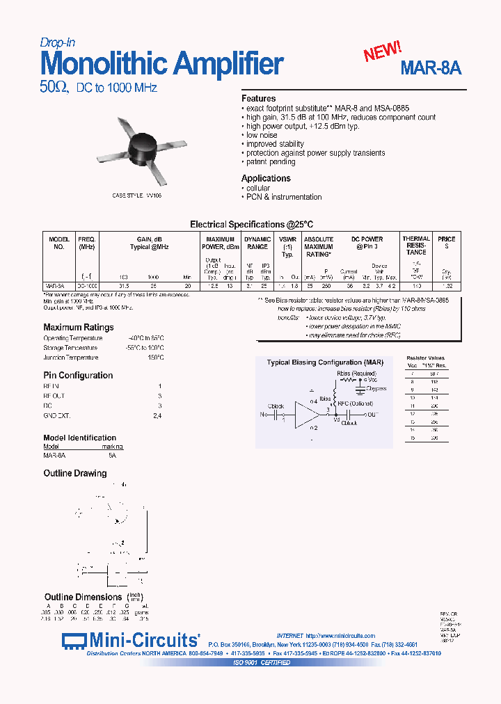 MAR-8A_453741.PDF Datasheet
