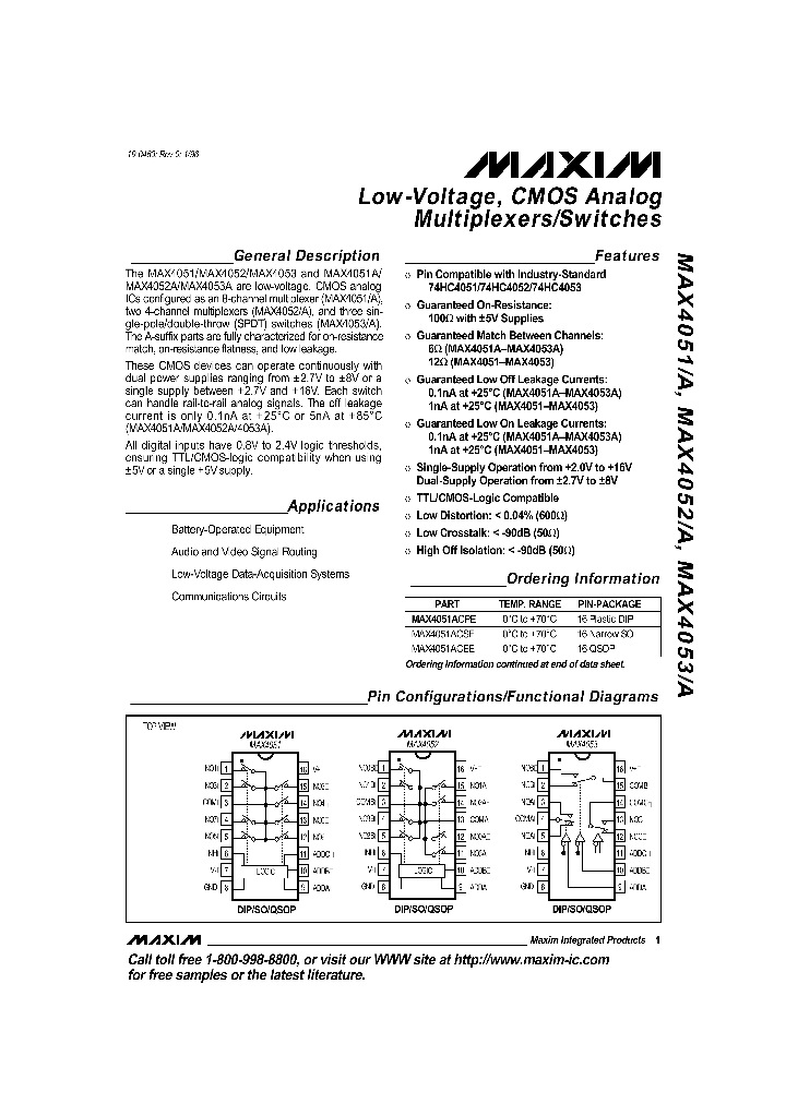 MAX4053C_17420.PDF Datasheet