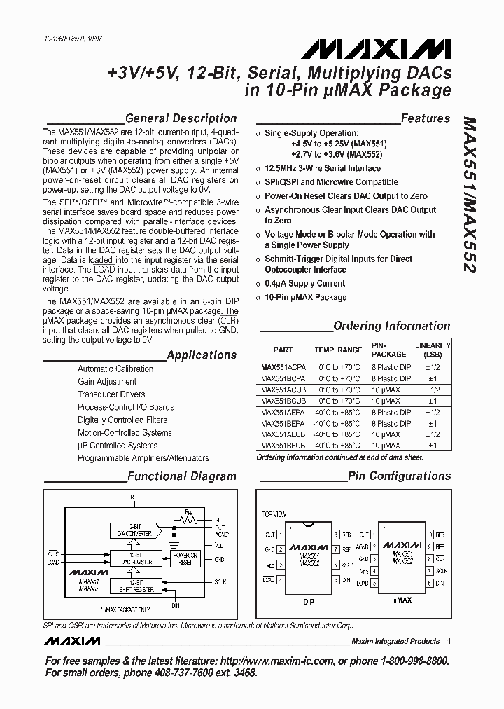 MAX552_455855.PDF Datasheet