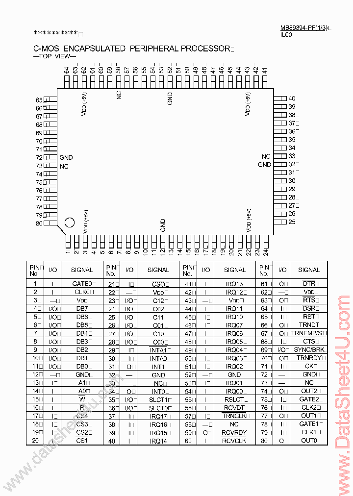 MB89394-PF_484466.PDF Datasheet