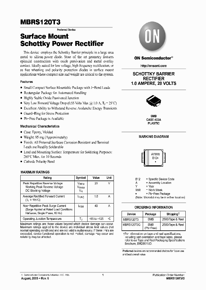 MBRS120T3_441300.PDF Datasheet