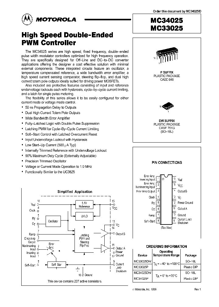 MC33025_45133.PDF Datasheet
