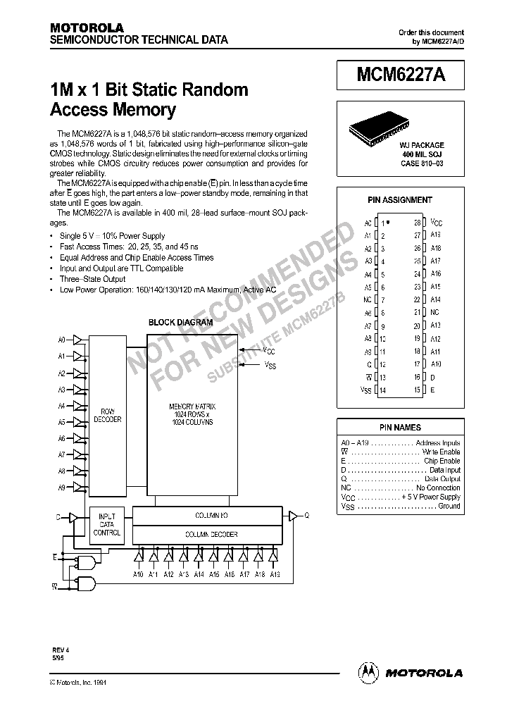 MCM6227A_442452.PDF Datasheet