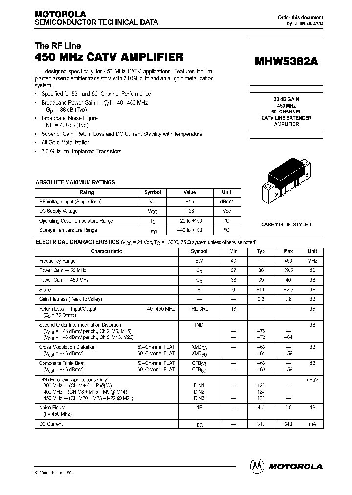 MHW5382_457505.PDF Datasheet