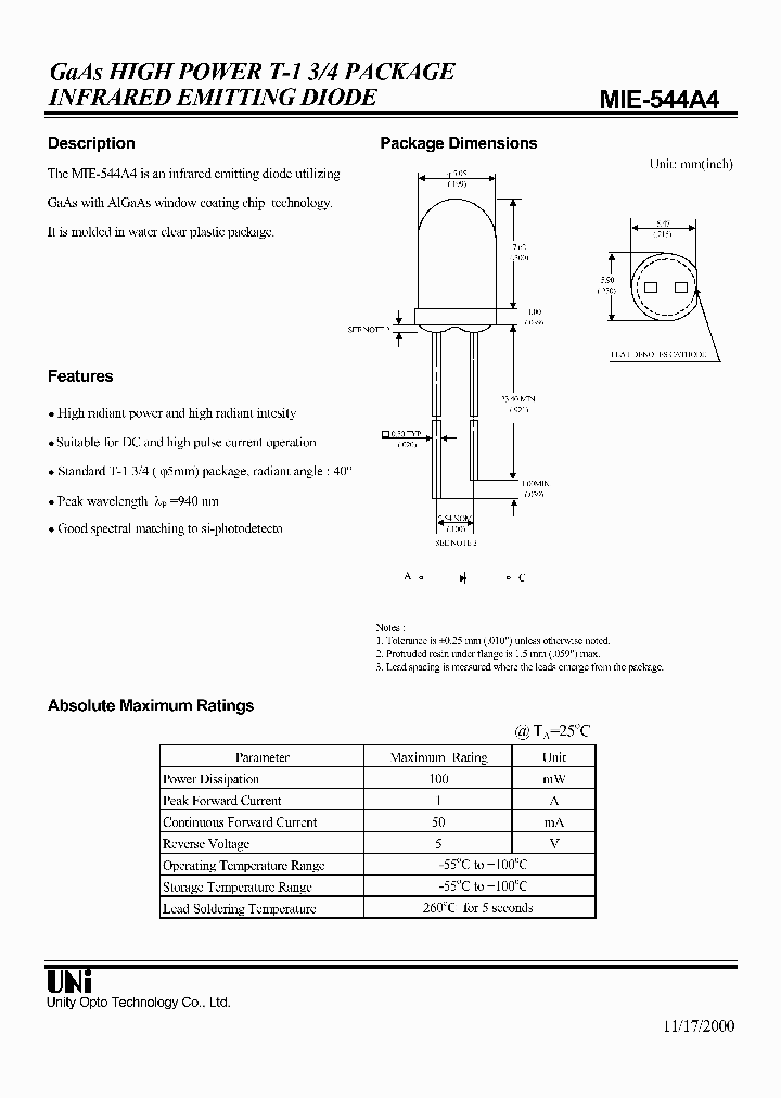MIE-544A4_455911.PDF Datasheet