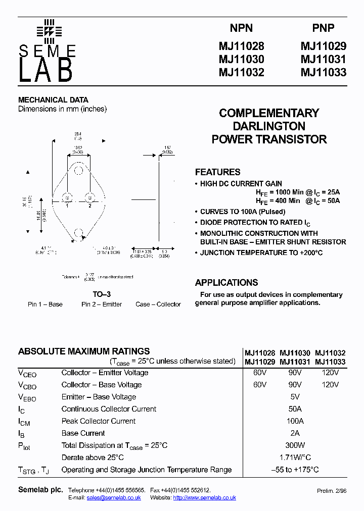MJ11028_460197.PDF Datasheet