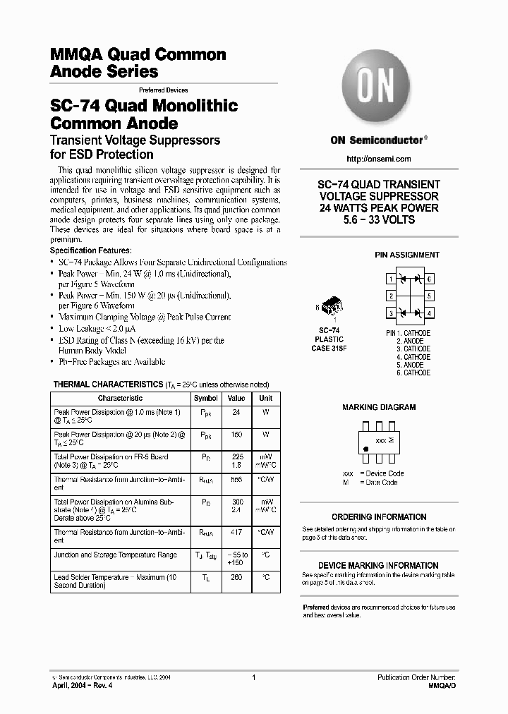 MMQA5V6T3_32239.PDF Datasheet