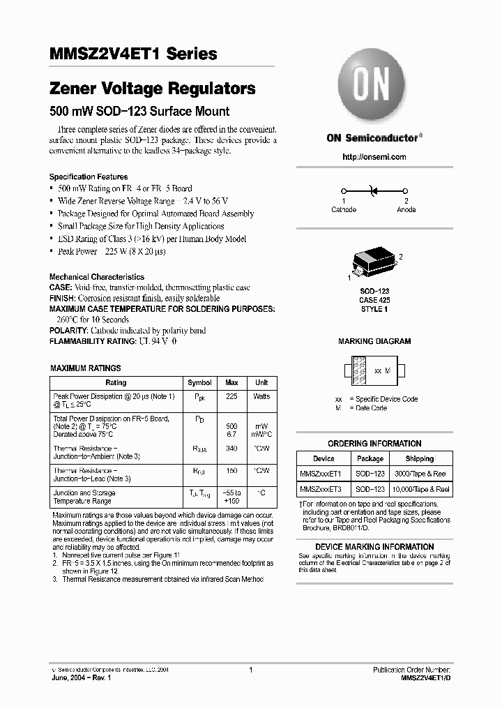 MMSZ15ET1_74831.PDF Datasheet