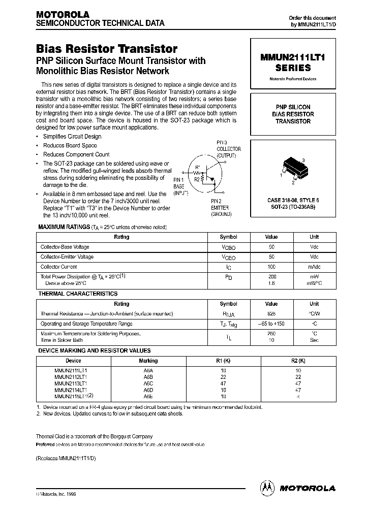 MMUN2111LT1_59553.PDF Datasheet