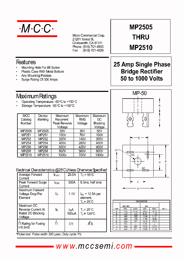MP2505_484998.PDF Datasheet