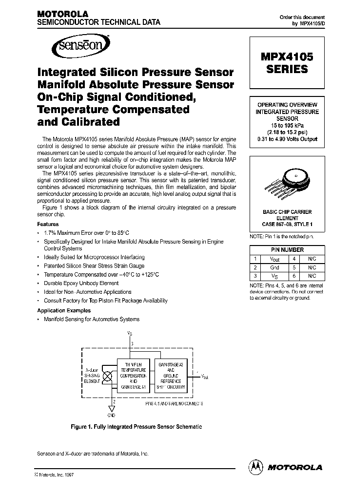 MPX4105_476924.PDF Datasheet