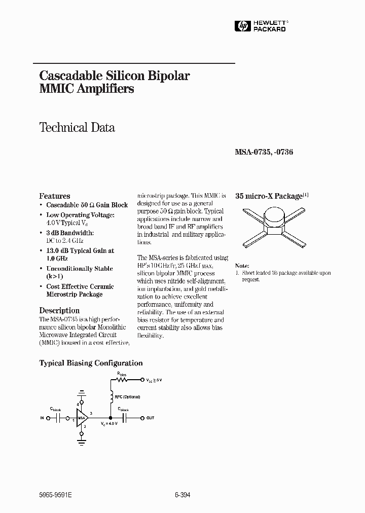 MSA-0735_440117.PDF Datasheet