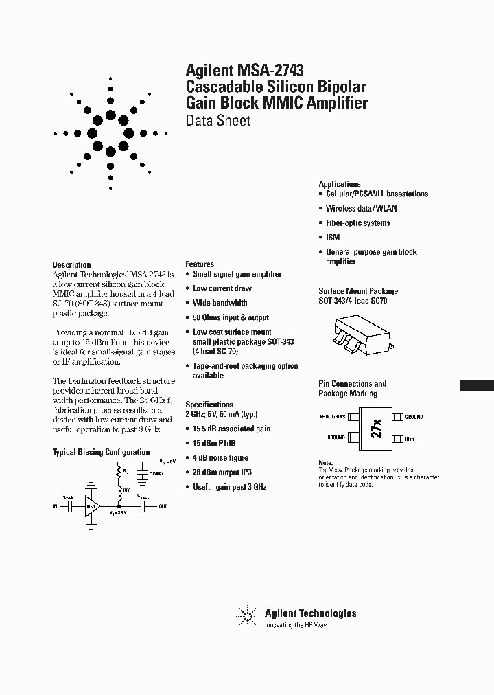 MSA-2743-BLK_453296.PDF Datasheet