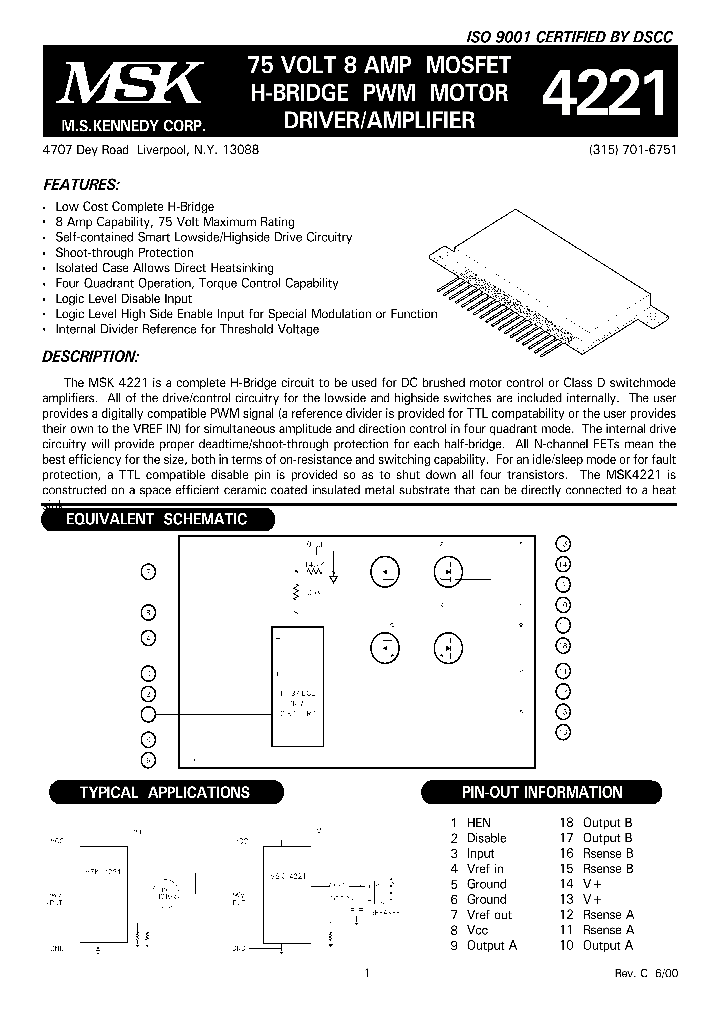 MSK4221_453942.PDF Datasheet