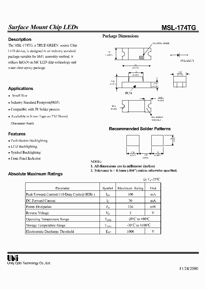 MSL-174TG_457150.PDF Datasheet