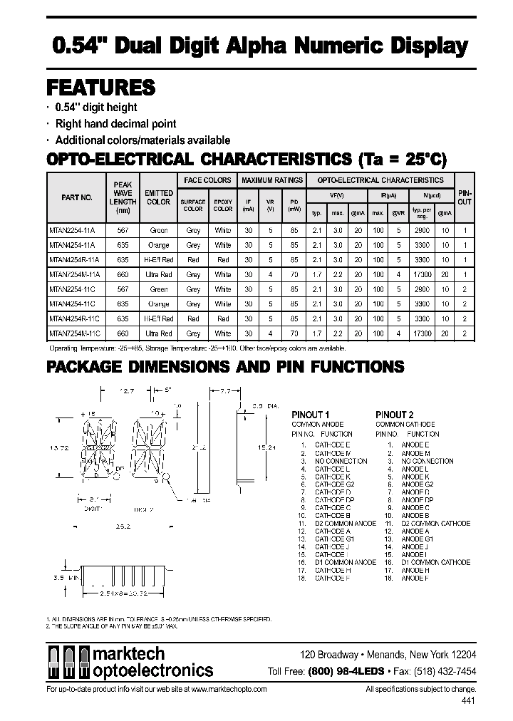 MTAN7254M-11A_105079.PDF Datasheet