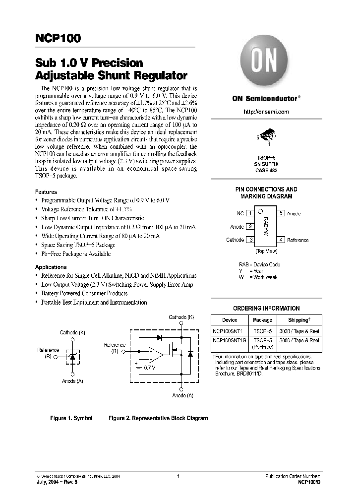 NCP100SNT1G_459433.PDF Datasheet