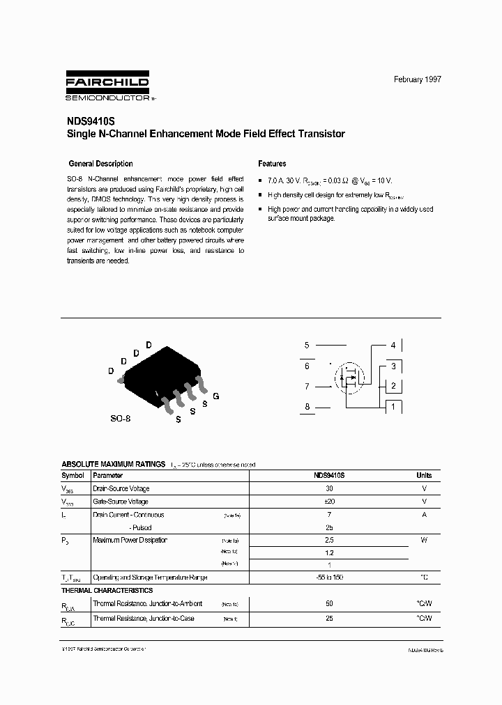 NDS9410S_96894.PDF Datasheet