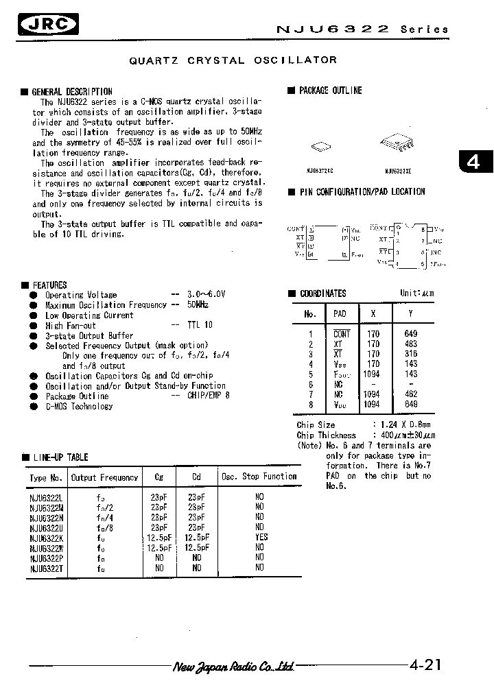 NJU6322_449400.PDF Datasheet