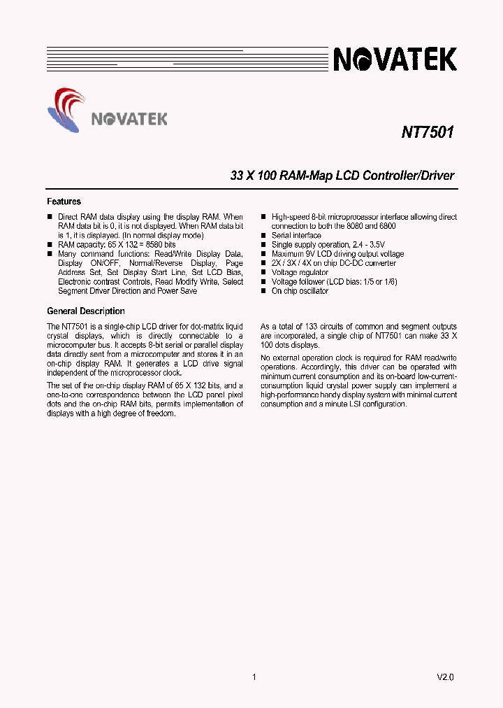 NT7501_457322.PDF Datasheet