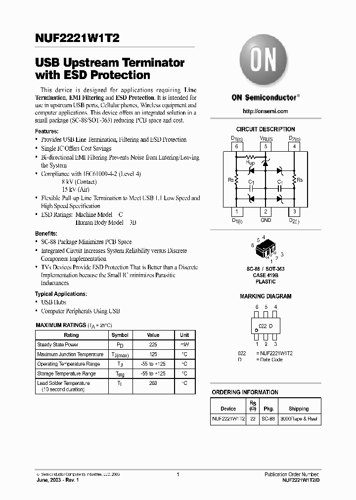 NUF2221W1T_329316.PDF Datasheet