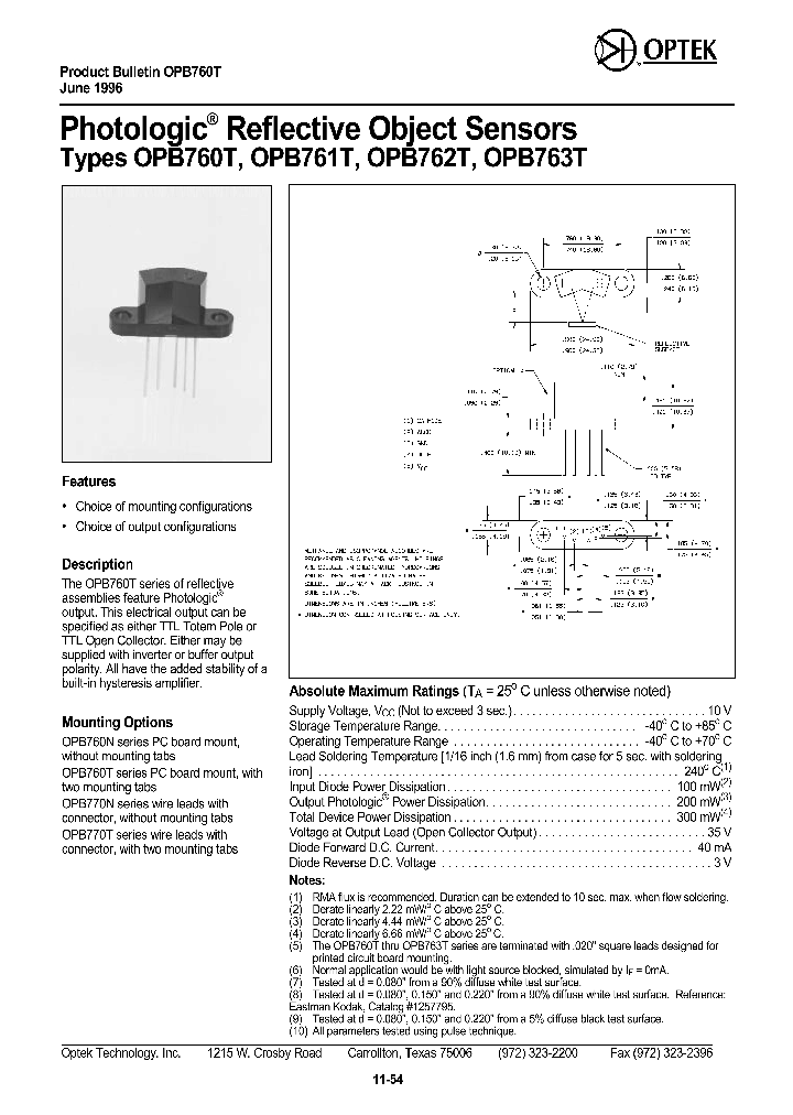 OPB762T_473145.PDF Datasheet
