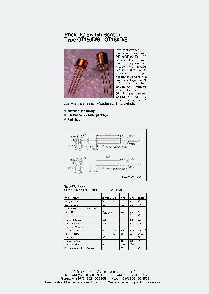 OT160D_452669.PDF Datasheet