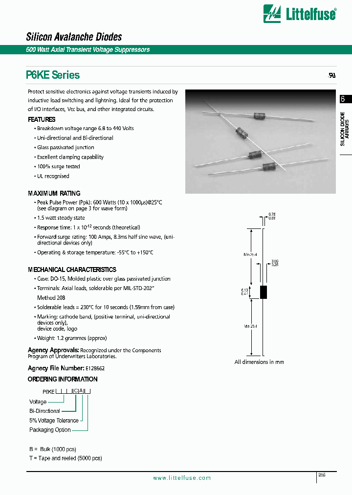 P6KE200_466230.PDF Datasheet