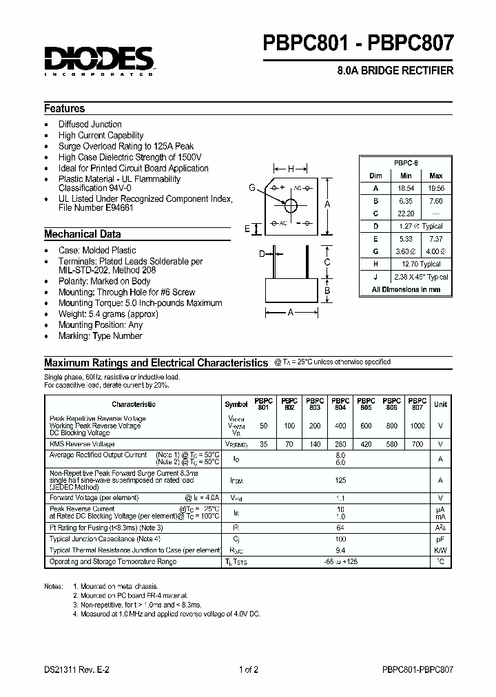 PBPC801_170711.PDF Datasheet
