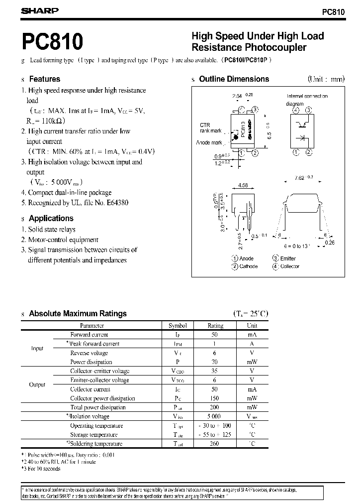 PC810_439122.PDF Datasheet