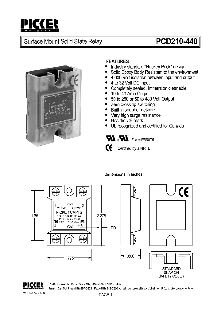 PCD225AC8_463406.PDF Datasheet