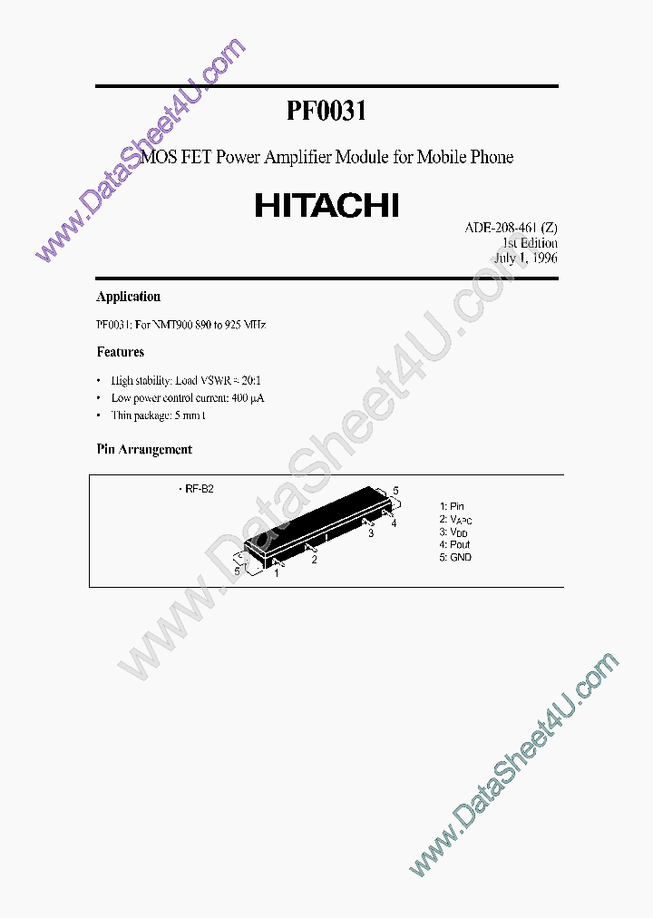 PF0031_439304.PDF Datasheet