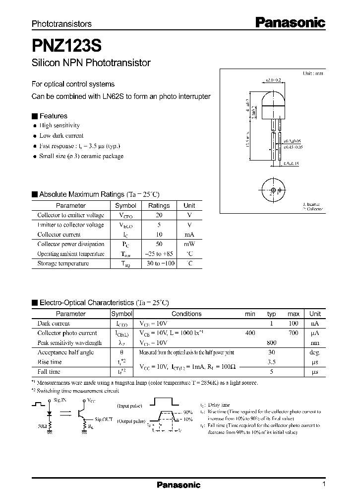 PNZ123S_446359.PDF Datasheet